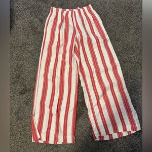 Old Navy Striped High-Rise Wide Leg Pant